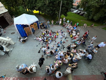 «Балаганчик сказок»: выступление в Георгиевском храме города Видное